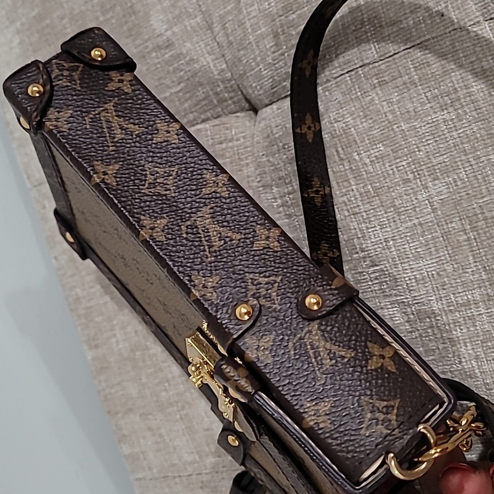 Louis  Vuitton Reverse Monogram Trunk Case Crossbody Bag - Picture 3 of 12